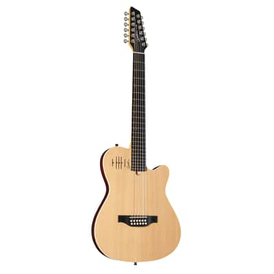 Godin A 12 12-Str.Natural Semi Gloss solid Cedar Top,  incl. Bag - 12 String Acoustic Guitar image 1