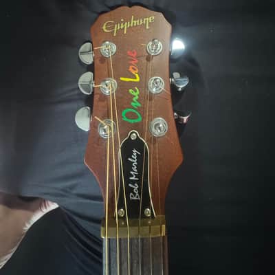 Epiphone Les Paul Bob Marley One Love signature 2004 - Flat brown stained image 8