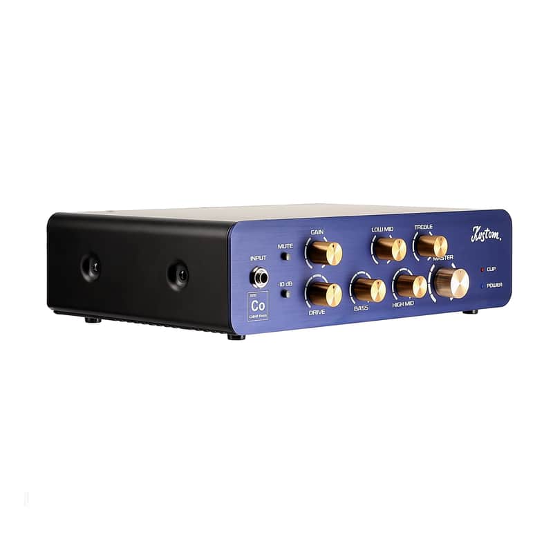 Kustom KUS-COBALT600 Lightweight 600W Bass Amplifier Head w/DI, Drive & 4-Band EQ image 1