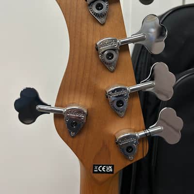 Sadowsky MetroExpress Vintage J/J 5 String Bass w/Morado Fingerboard 2024 - Champagne Metallic image 5