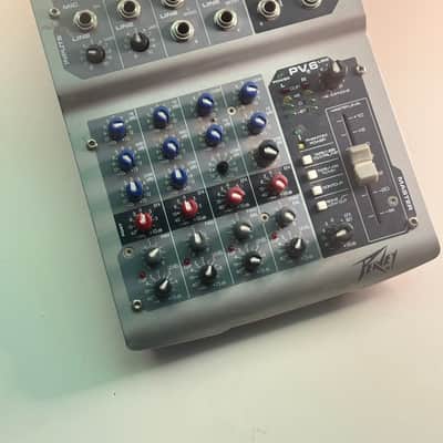 Peavey PV 6 USB Mixer – Untested – No Power Supply image 1