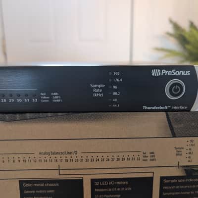 PreSonus Quantum 4848 Thunderbolt 2 Audio Interface Black image 7