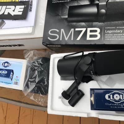 BUNDLE Shure SM7B mic + CloudLifter CL-1 ribbon microphone activator MINT Cloud Lifter CL1 SM7 image 5