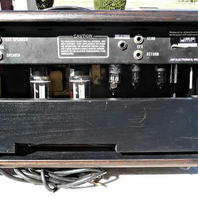 JMF Spectra 60T Tube Guitar Amp Head 60 Watt Custom Built Tube Head (Converted from Combo) - PV Music Guitar / Electronics Shop Inspected, Serviced and Tested - Excellent Working Sounding Condition - Excellent Cosmetic Condition image 12