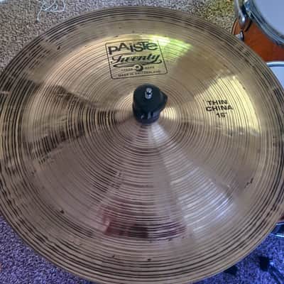 Paiste 16" Twenty Series Thin China Cymbal 2007 - 2011