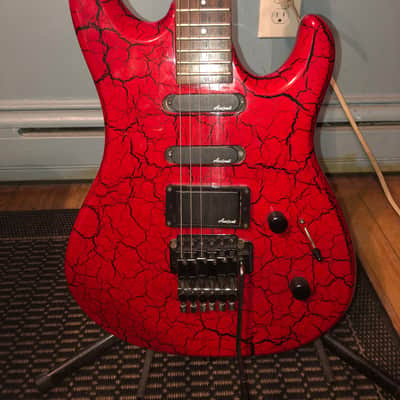 Aria Pro ii Ct Series 80's Red crackle image 6