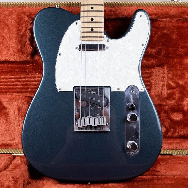Fender American Standard Telecaster 1989 Gunmetal Blue Vintage USA w/ Hard Case image 1