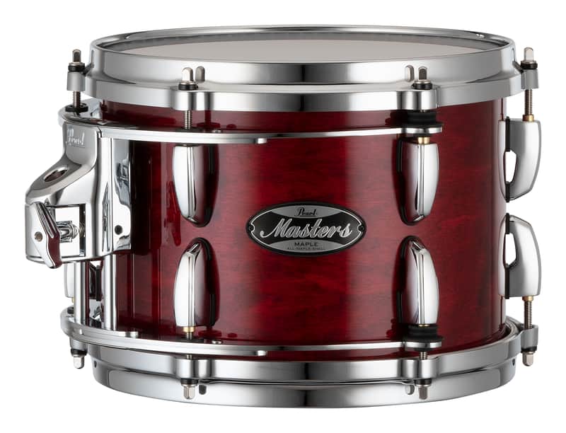 Pearl Masters Maple 10x7" Natural Cherry Premium Lacquer #887 Rack Tom Tom Drum w/GyroLock | WorldShip | NEW | Authorized Dealer image 1