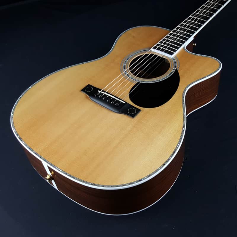 Martin Acoustic Electric OMC Aura Special Edition Guitar w/Case image 1
