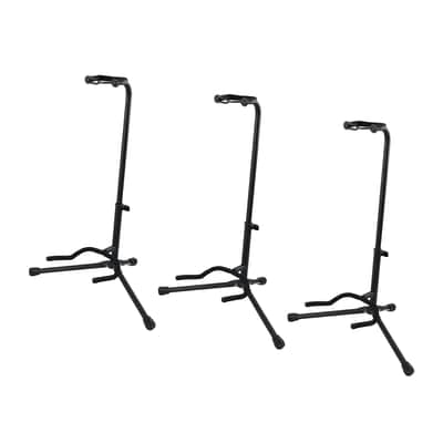 (3 Pack) Gator Frameworks Single Stand for Acoustic & Electric Guitars; GFW-GTR-10003PK image 1