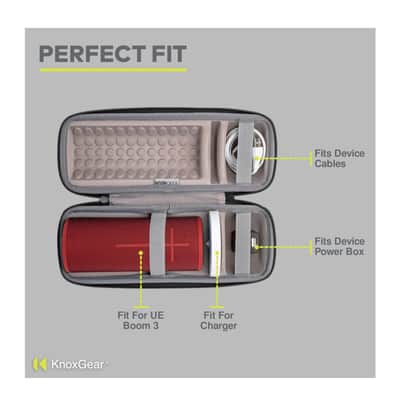 Knox Gear Hard Case for Ultimate Ears BOOM 3 Portable Bluetooth Speaker image 12