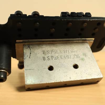 80’s Kramer Guitar Original 1984 Floyd Rose Tremolo Bridge Black Bild 10