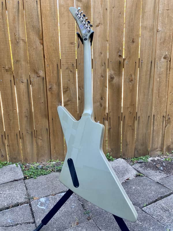 Epiphone Explorer Pro TV Silver - Limited Edition | Reverb