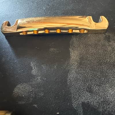 Unknown gold stop tail piece 2000’s - gold image 6