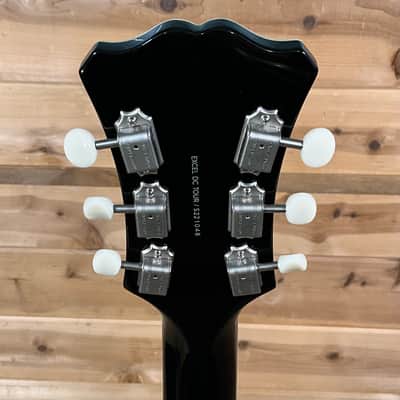D'Angelico Excel DC Tour Electric Guitar - Black image 6