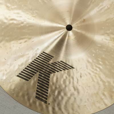 Used Zildjian 14" K Custom Dark Hi Hat Cymbal Pair image 2