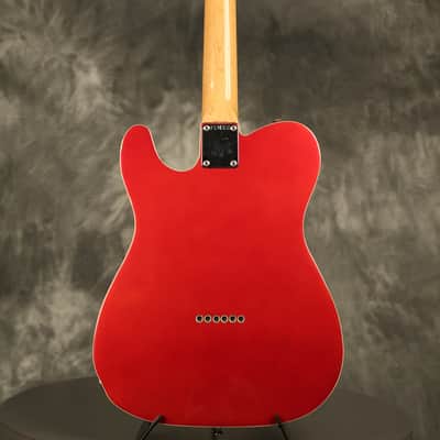 1985 Fender '62 reissue Custom Telecaster Double Bound Candy Apple Red MIJ Japan image 17