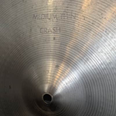 Zildjian A 16" Medium Thin Crash 1970s image 5
