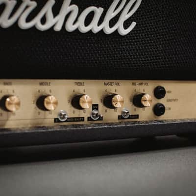 Marshall JCM 800 2203MS Modified 100w Head 2025 - Black image 2