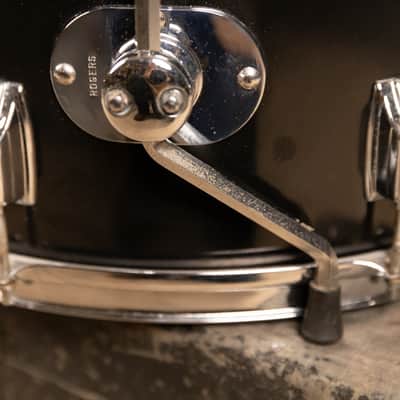1970s Rogers 16x18 Jet Black Pearl Floor Tom image 6