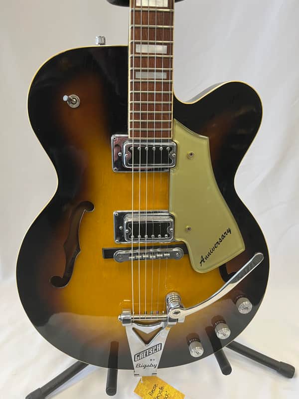 Gretsch 7560 Double Anniversary 1966 - Tobacco Sunburst image 1