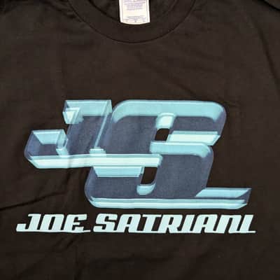 Vintage JOE SATRIANI 2002 Tour T-Shirt Men's (L) Black - 2000s Collectable, New Old Stock image 3