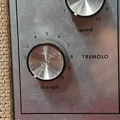 1967 Silvertone 1482 Vintage Tube Amp 1x12 w/ Tremolo, Danelectro USA-Made image 6
