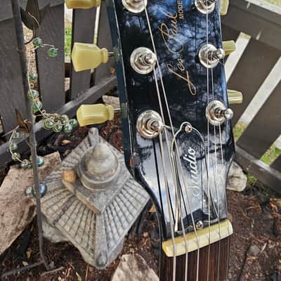 Gibson Les Paul Studio 2002 - Blue Teal Flip Flop image 12