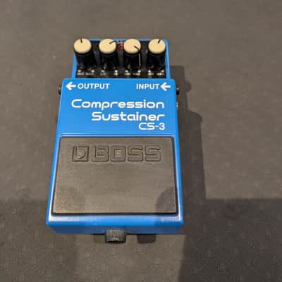 Boss CS-3 Compression Sustainer (Black Label) 1986 - 1992 - Blue image 1