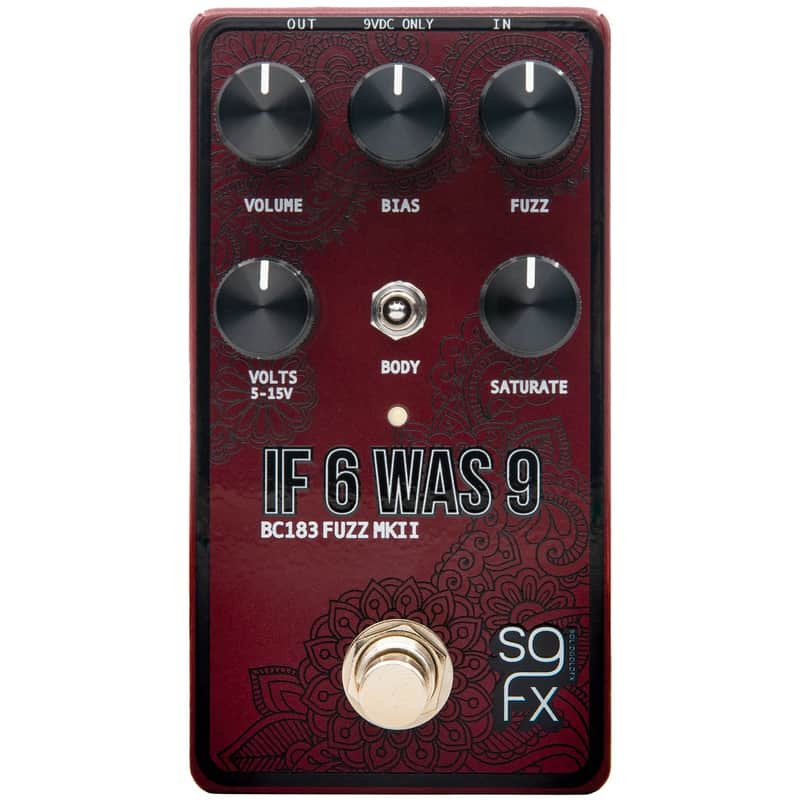 SolidGoldFX If 6 Was 9 MKII BC183 Equipped Fuzz (Open Box) image 1