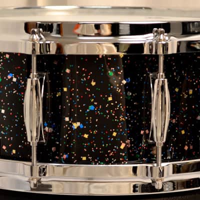 Gretsch USA Custom 12/14/16/5.5x14 micro bop drum set Mardi Gras image 11