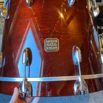 Gretsch USA Custom Bass Drum 22x22 - Walnut High Gloss (2006) image 8