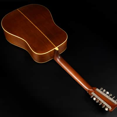 1973 Martin D12-28 - Natural | USA Vintage All Solid Iconic 12-String Dreadnought Acoustic Guitar David Gilmour Pink Floyd | Case image 14