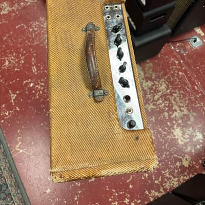 1955 Fender Tremolux 5E9 Narrow Panel Tweed image 8