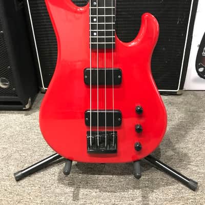 RARE 1987 Gibson Bass IV Ferrari Red w/ Original Case image 2