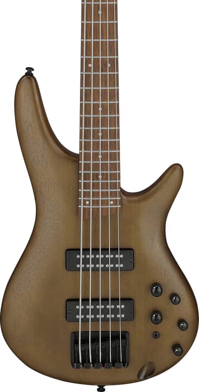Ibanez SR305E Standard 5-String Bass Guitar, Jatoba Fingerboard, Walnut image 1