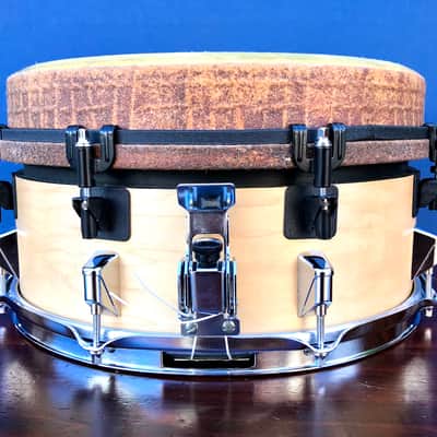 Remo Mondo Snare Drum Natural 14" x 7,5" RARE Acousticon image 3
