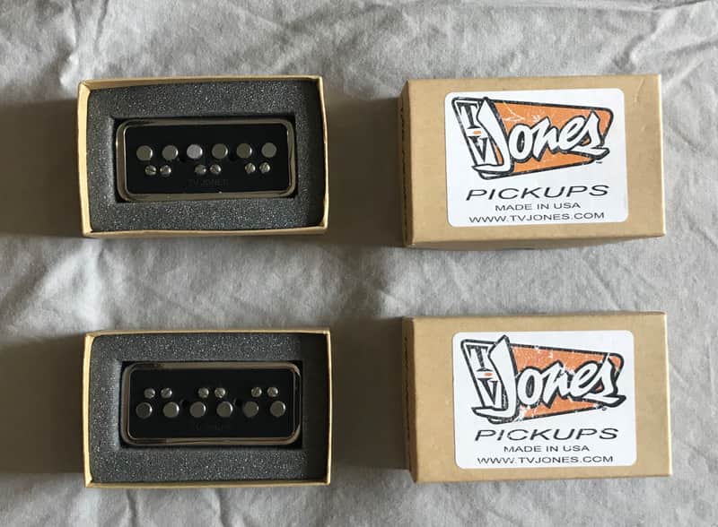 TV Jones T-Armond T-Series Dynasonic Reproduction in Filtertron size Nickel image 1