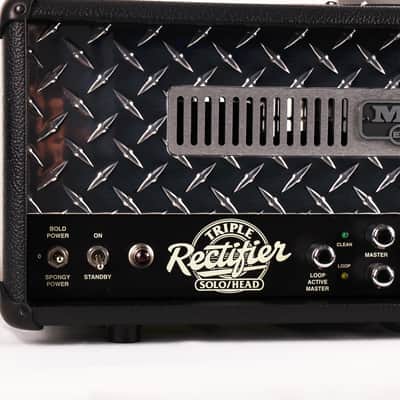Mesa/Boogie 90s Triple Rectifier Standard Head Black Bronco image 3
