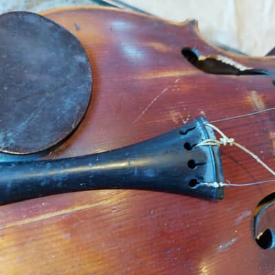 Antique Jacobus Stainer sized 4/4 violin, Austria 1695, Good, Repairs Needed image 18