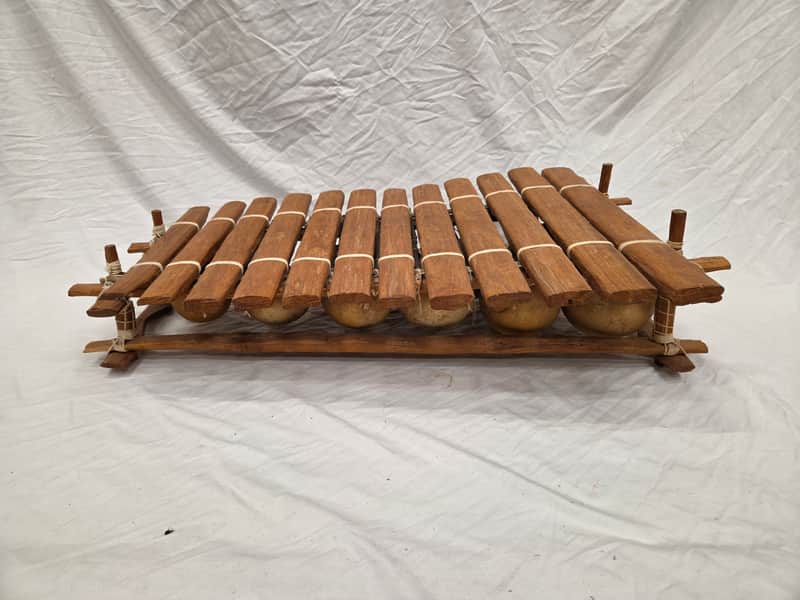 Hand-Made African Balafon 12-Key Xylophone (C020-11) image 1
