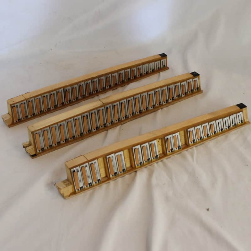 Accordion Part - Lot of 3 Treble Reed Blocks for Piano Accordion LMM Complete image 1