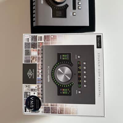 Universal Audio Apollo Twin X DUO Heritage Edition Thunderbolt 3 Audio Interface 2020 - Present - Gray image 2