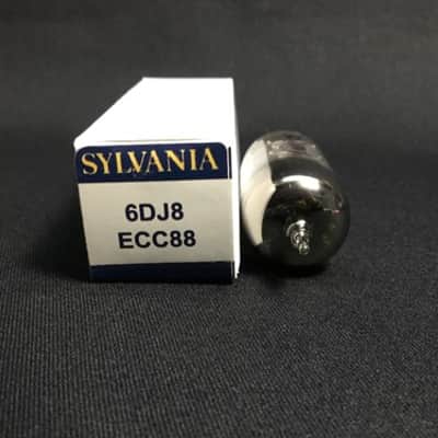 SYLVANIA 6DJ8 ECC88 JAN Audio Amplifier VACUUM TUBE USA Tested 7.5994-D image 4