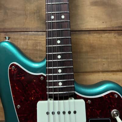 Fender American Pro Classic Jazzmaster RW Faded Sherwood Green w/bag image 7