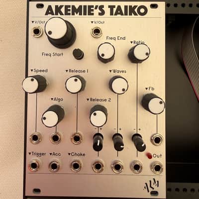 ALM/Busy Circuits ALM015 Akemie's Taiko Drum Voice Eurorack Synth Module 2021 - Present - Silver image 3
