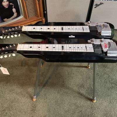 Gretsch Twin Jet Electromatic Double Neck Lap Steel Guitar w/Case (Pre-Owned) image 2