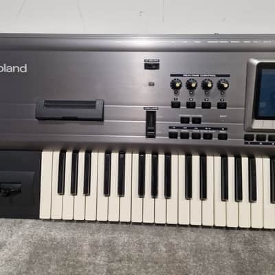 Roland Fantom - Workstation Keyboard - Silver/Black - Good w/ Soft Case, Power Cable image 5