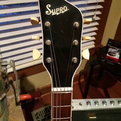 Supro White Holiday 1964 image 3