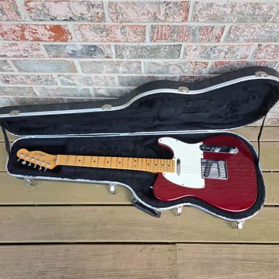 Vintage 1988 Fender American Standard Telecaster Electric Guitar w/ Red Label Plastic Molded Hardshell Case! image 2